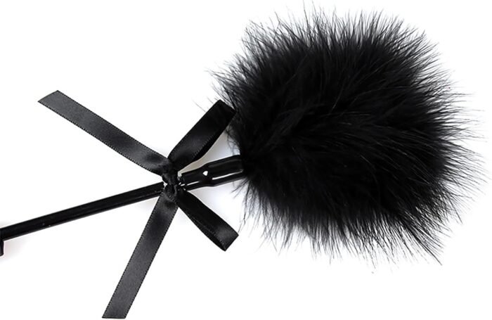 3 Pcs Fox Tail Anal Butt Plug Set Feather Tickler Sex Adults Bedroom Spanking Tickler Sexy Lace Face Mask Role Playing Mask - Image 7