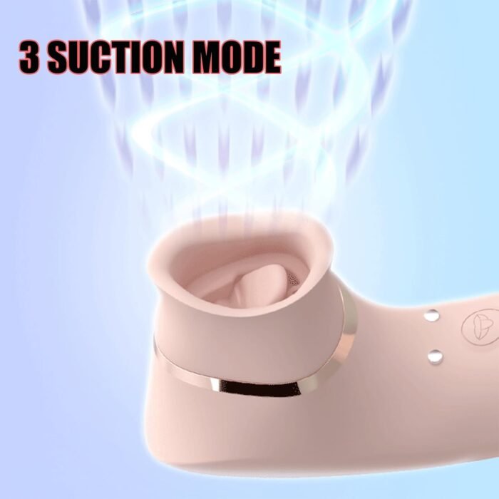 Women Sex Toy Women Sex Toys Sex Toys for Females G Spot Vibrator Dildo Adult Vibration Toys Adult Toys for Women Vibration Sucking Vaginal Nipple Anal Stimulation Waterproof Female Adult Sex Toys - Image 5