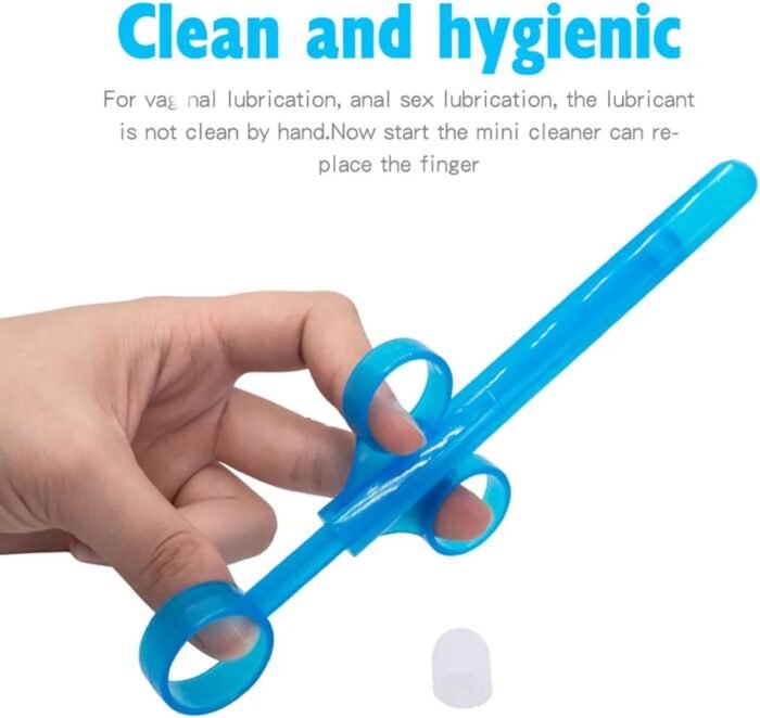 Anal Lube Applicator Adult Sex Toys for Couples, Sex Lube Injector Anal Ennma Syringe Injecter Lubricant Applicator, Reusable Silicone Lube Anal Vagnnal Lube Shooter Health Care for Men Women Couples - Image 6