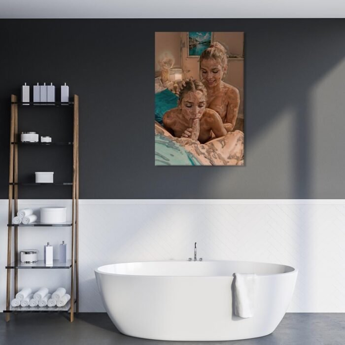 Sexy Nude Couple Sex for Bedroom Erotic Poster Canvas Wall Art Posters For Room Aesthetic And Decor Pictures Poster For Living Room Bedroom Decor Unframed12x16inch - Image 5