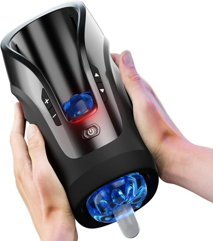 Automatic Male Masturbator Blowjob Machine Sex Toy Men Male Masturbator Male Sex Toys Sex Toys for Men Male Stroker Penis Pump 3D Sleeve Pocket Pussies Hands Free Masturbators Adult Toys for Men