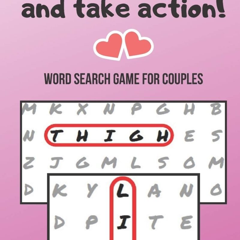 Word Search Game for Couples: Puzzle Challenge for Adults | Naughty Foreplay | Large Print | Romantic Puzzle Book | for Boyfriend, Girlfriend, Husband or Wife