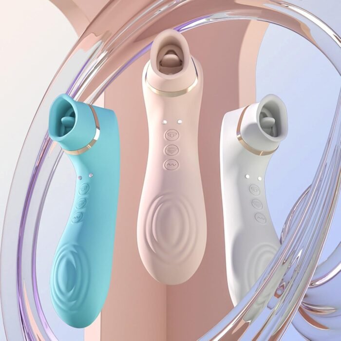 Women Sex Toy Women Sex Toys Sex Toys for Females G Spot Vibrator Dildo Adult Vibration Toys Adult Toys for Women Vibration Sucking Vaginal Nipple Anal Stimulation Waterproof Female Adult Sex Toys - Image 6