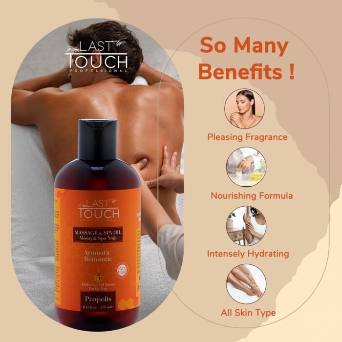 Propolis Sensual Massage Oil for Couples Sexual - Massage Oils for Date Night - Massage Oil for Massage Therapy - Aromatherapy Oil for Intimate Moments - Aphrodisiac Oil - 8.45 Fl Oz - Image 5