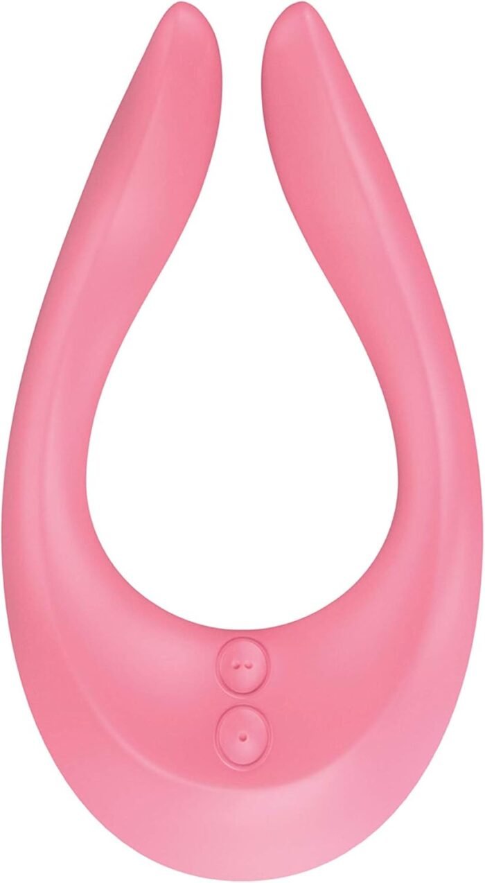 Satisfyer Endless Joy Vibrator Sex Toy | Adult Toys for Women | Multi Vibrator with 14+ Applications | Vibrating Sexual Pleasure Device | Stimulation Vibrators | Woman Sextoy (Pink)