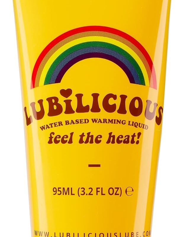 Lubilicious Warming Lube Flip Top Tube 3.2 oz – Water Based Lubricant for Gentle Warming Lubrification for Her – Personal Lubricant and Water Based Lube – Trusted Lubricants for Privacy