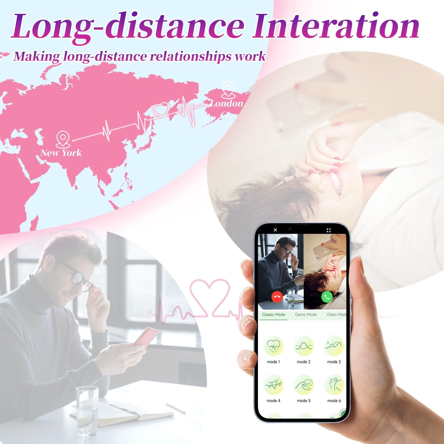 Vibrateirs for Women Today Adult Silent, App Remote Control Vibratiers for Women Date Night Wireless Panties Vibrate Panties Controller for Her 0107U13 - Image 5