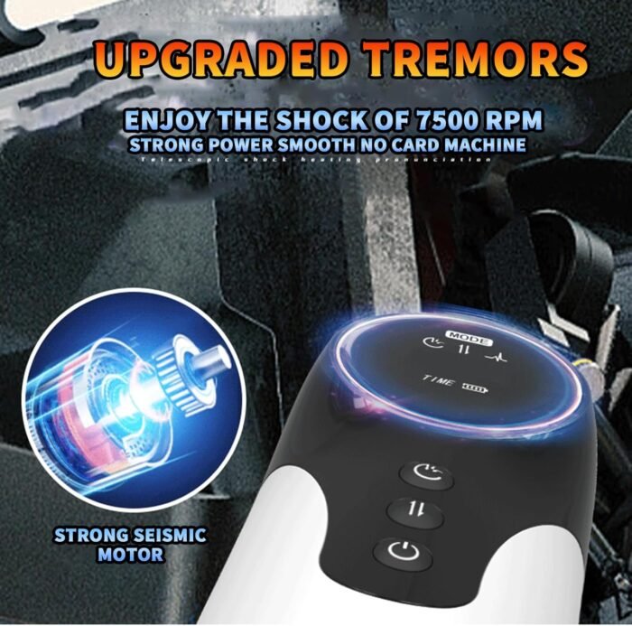 Male Masturbators Penis Pump Automatic Sucking Male Masturbators Sex Toy Men Men's Sex Toy Male Masturbators Cup Male Stroker Adult Sex Toys & Games Hands Free Masturbators - Image 3