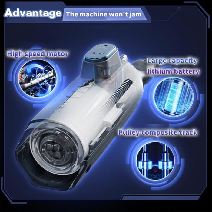 Male Sex Toy Automatic Male Masturbator Male Masterbators Hands Free Plump and Soft Men Penis Pump Adult Toy Male Masterbator Sex Toys Pocket Pussy Vibrating Masturbator Adult Sex Toy - Image 5