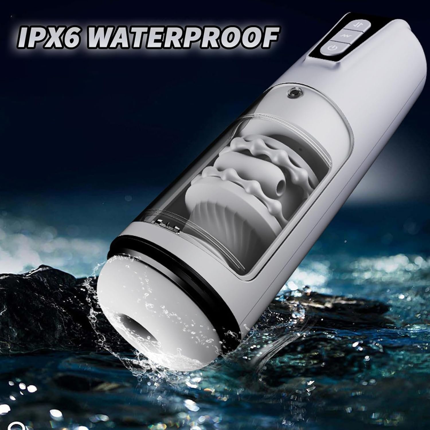 Sex Toy Men Male Masturbators Automatic Male Masturbator Mens Sex Toy Adult Toys for Men Male Thrusting Male Masturbator Sex Toys for Men Juguetes Sexuales Male Vibrating Hands Free Penis Pump - Image 5