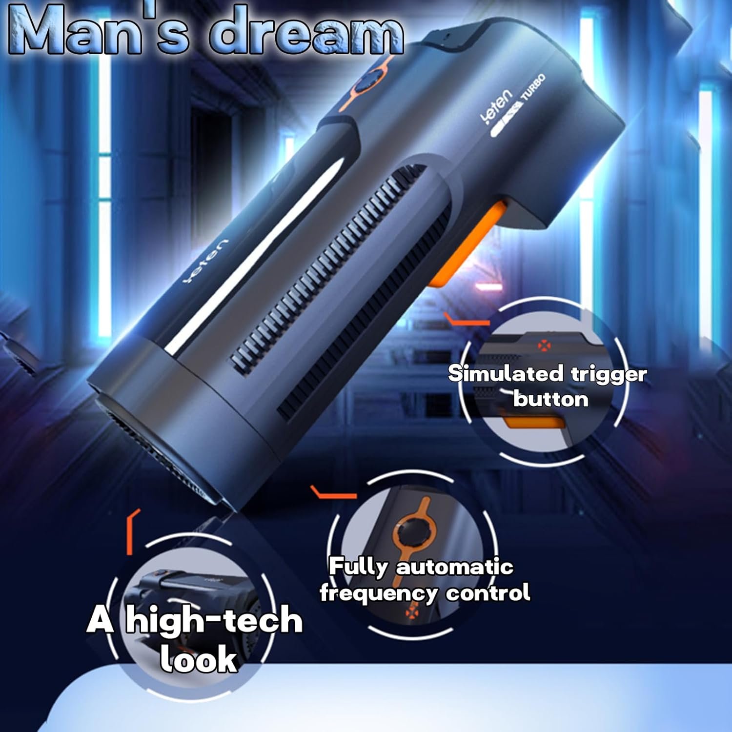 Sex Toys Sex Toy Adult Toys Male Sex Toy Sex Toys for Men Male Masturbator Male Sex Toys Sex Toy for Men 3D Realistic Textured Penis Pump Sucking Licking Sensory Toys Adults for WOM - Image 5