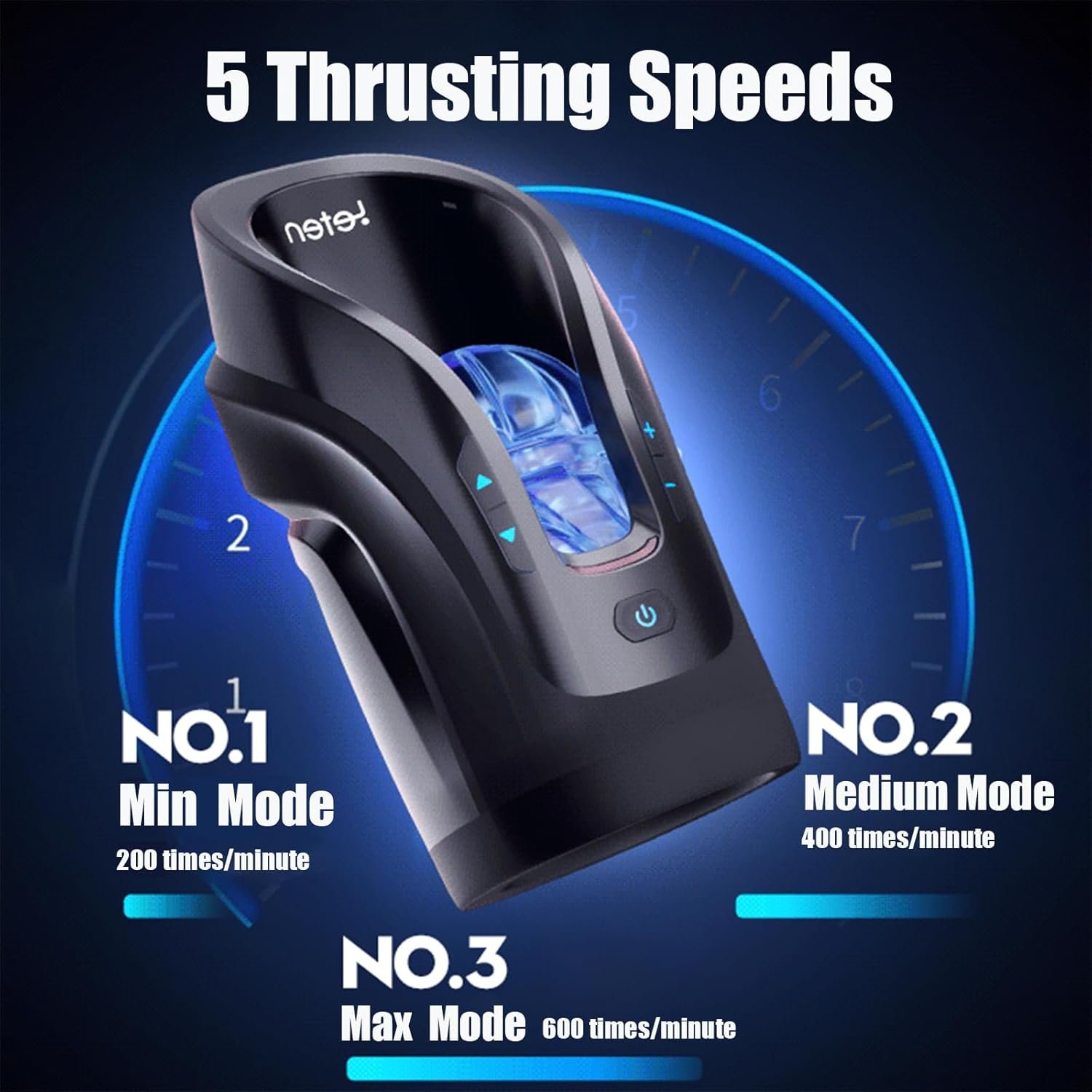 Sex Toy Men Male Masturbator Male Sex Toys Sex Toys for Men Penis Pump Automatic Male Masturbator Blowjob Machine 3D Sleeve Pocket Pussies Hands Free Masturbators Male Stroker Adult Toys for Men - Image 5