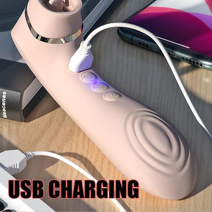 Women Sex Toy Women Sex Toys Sex Toys for Females G Spot Vibrator Dildo Adult Vibration Toys Adult Toys for Women Vibration Sucking Vaginal Nipple Anal Stimulation Waterproof Female Adult Sex Toys - Image 7