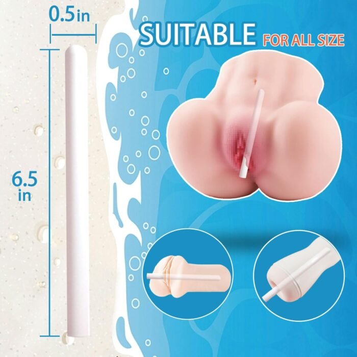 2Pcs Drying Sticks for Male Masturbator, Unbreakable Drying Rod for Sex Dolls Pocket Pussy, Reusable Water Absorption Rod Sex Toy Accessories for Male Adult Sex Toys - Image 5