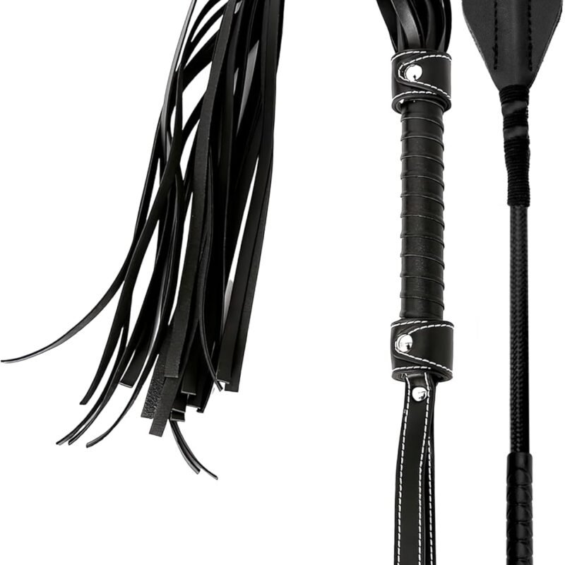 RIDIN Adult Crop Sex Whip BDSM Flogger Set Spanking Sex Whip BDSM Sex Adult Paddle Flogger Fetish Sex Toys SM Starter Kit