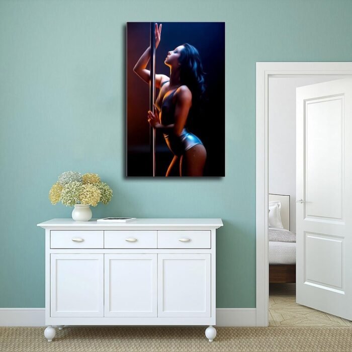 MONGJDFKJT 'Erotic Dancer Color' PosterDecorative Painting Canvas Poster Bedroom Decor Landscape Office Room Decor Gift Unframe-style-716x24inch(40x60cm) - Image 4