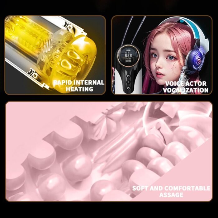 Male Masturbators Penis Pump Automatic Sucking Male Masturbators Sex Toy Men Men's Sex Toy Male Masturbators Cup Male Stroker Adult Sex Toys & Games Hands Free Masturbators - Image 8