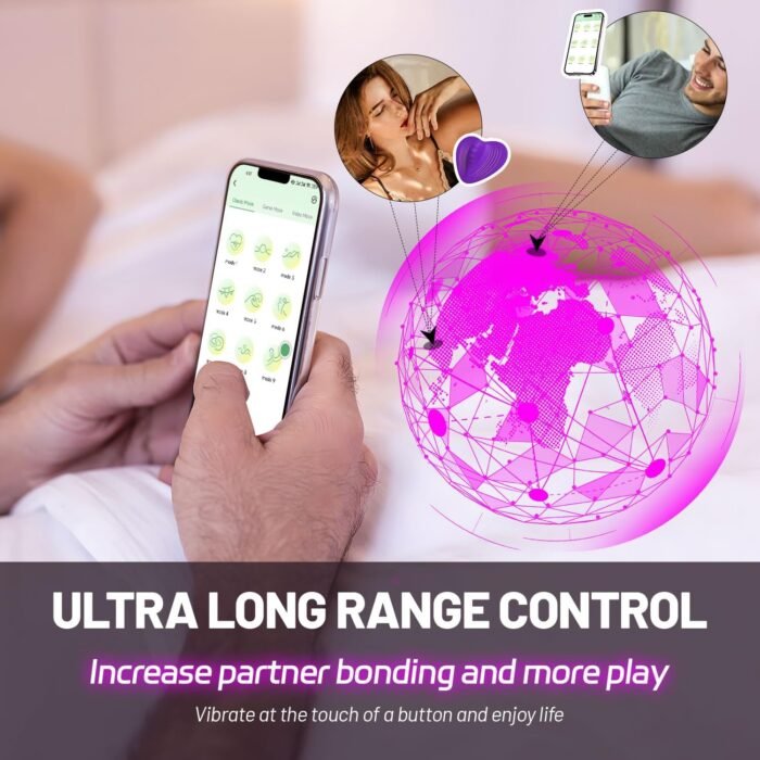 Remote Control Remote Vibrate Panties Sucker 10 Speeds Great for Her On Valentine's Day and Date Night Vibrate Panties Controller for Her Vibrateirs for Women Today Adult Silent,vibradors NBI49 - Image 4