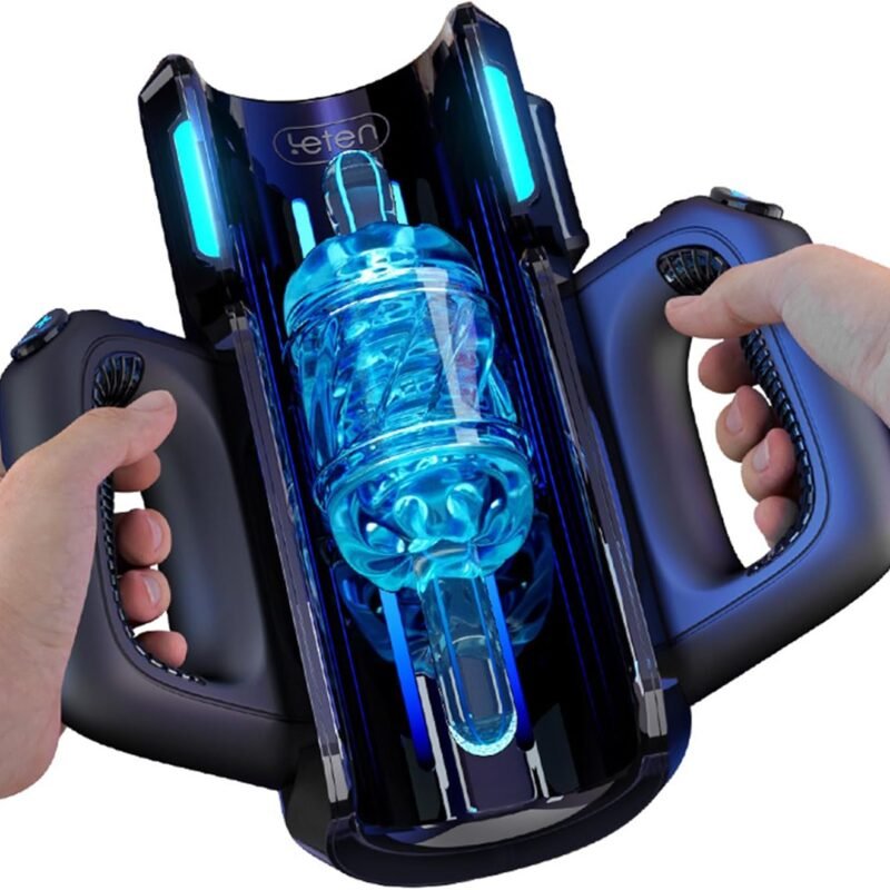 Automatic Male Masturbator Automatic Penis Pump Male Sex Toys for Men Adult Toys Sex Toys Thrusting·Vibration Pocket Pussy with 3D Penis Vibrator Blowjob Speed Changes