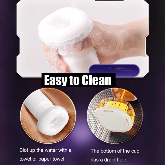 Masturbate Male Mens Sex Toy Sex Toy Male Male Masterbator Men Sex Toy Male Vibrator Penis Pump Adult Toys for Men Electric Pocket Pussy for Male Masturbation Stroker Masturbators Adult Toys Men - Image 4