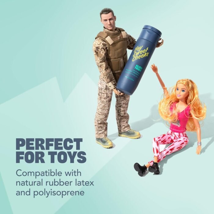 Personal Lubricant | Water Based Sex Lube | Lubricants for Privacy & Toys | Safe for Anal, Condoms with Aloe, Hemp, Ph Balanced - Slick Trick by Hey Sweet Cheeks - Image 9