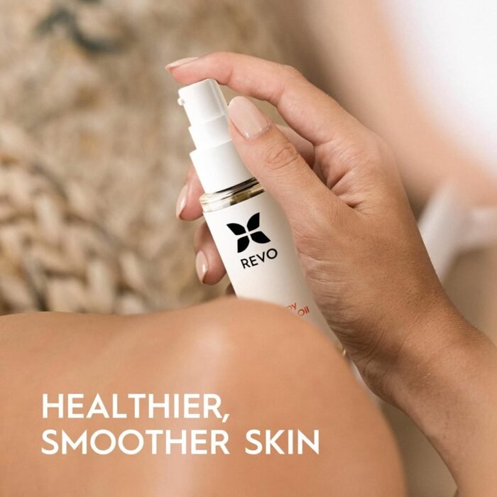 REVO Anti Cellulite Massage Oil Infused with Collagen & Stem-Cells for More Elastic, Tighter Skin - Image 3