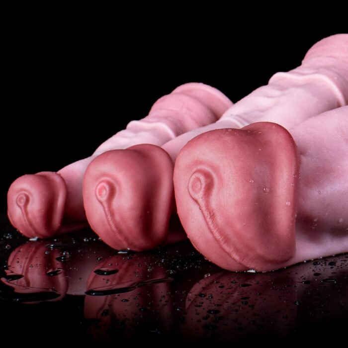 Thrusting Dildo - Realistic Horse Dildo with Strong Suction Cup, Thick Animal Penis for G-Spot, Anal Plug Fantasy Adult Sex Toy for Gay Women and Men Couples Pleasure (D219R-M) - Image 5