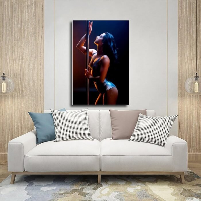 MONGJDFKJT 'Erotic Dancer Color' PosterDecorative Painting Canvas Poster Bedroom Decor Landscape Office Room Decor Gift Unframe-style-716x24inch(40x60cm) - Image 5