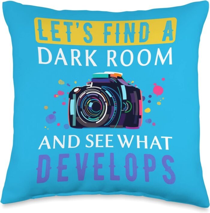 Erotic Photography Design for Naughty Photographer Women Men Throw Pillow