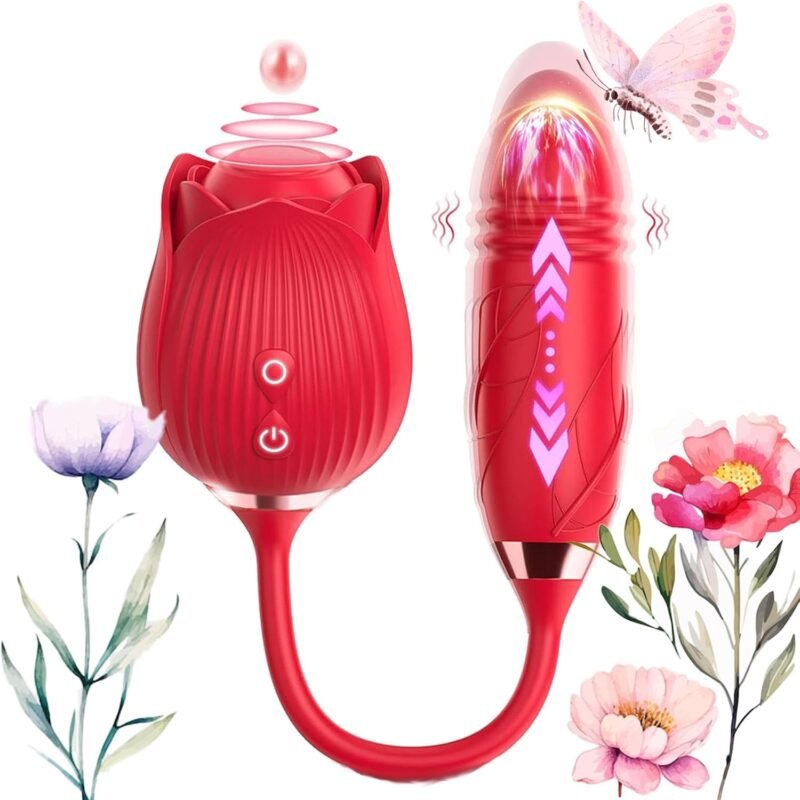 2024 New Enhanced Viboators Rose Adult Tool for Women Adult Rose Toy Clitioral Sucker Powerful Vibrateirs for Women Today Adult Viboators Adult Rose Toy Suction Couple Games D.85702