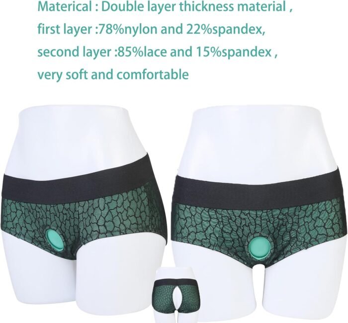 Strap On Harness Underwear, Strap on Harnesses Panties Strapon Strapless Belt for Men Women - Image 2