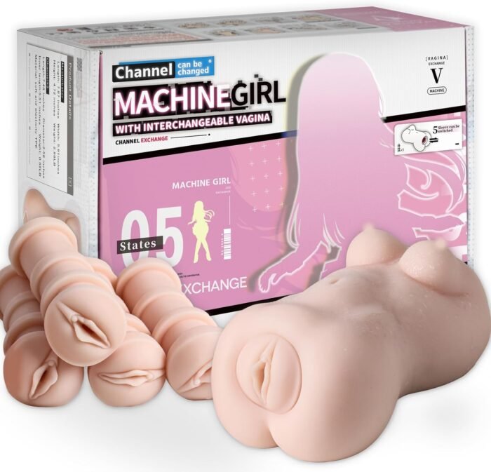5 Replaceable Channels Male Masturbators 3.57LB Sex Doll Realistic Textured Pocket Pussy Stroker Sexy Pleasure FUSEXIL Adult Sex Toys