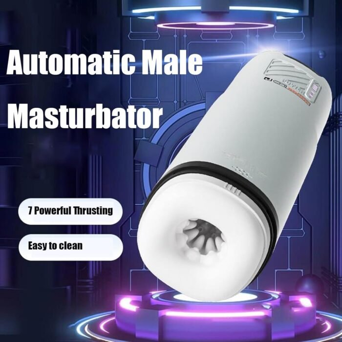 Masturbate Male Mens Sex Toy Sex Toy Male Male Masterbator Men Sex Toy Male Vibrator Penis Pump Adult Toys for Men Electric Pocket Pussy for Male Masturbation Stroker Masturbators Adult Toys Men - Image 6