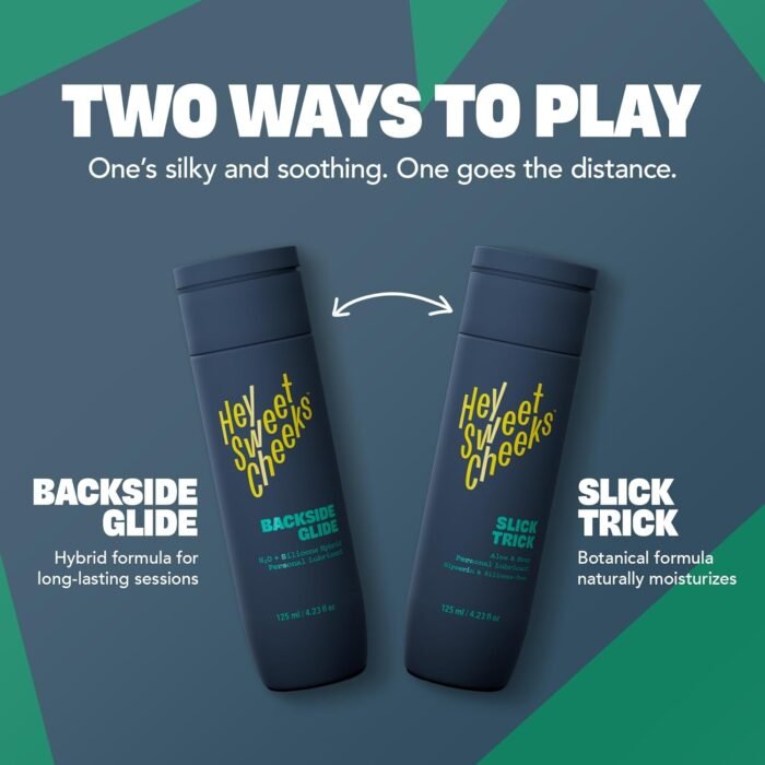 Personal Lubricant | Water Based Sex Lube | Lubricants for Privacy & Toys | Safe for Anal, Condoms with Aloe, Hemp, Ph Balanced - Slick Trick by Hey Sweet Cheeks - Image 7