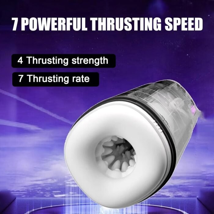 Masturbate Male Mens Sex Toy Sex Toy Male Male Masterbator Men Sex Toy Male Vibrator Penis Pump Adult Toys for Men Electric Pocket Pussy for Male Masturbation Stroker Masturbators Adult Toys Men - Image 5