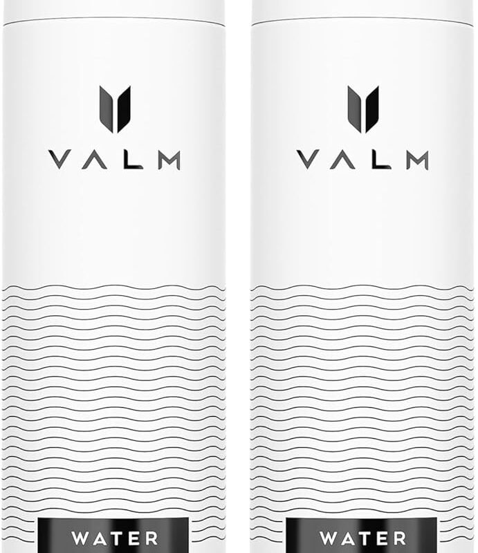 Valm Water Based Personal Lubricant - Sex Lube for Women, Men, and Couples - 8.5 Ounce Pump (Pack of 2), 17 Fl Oz