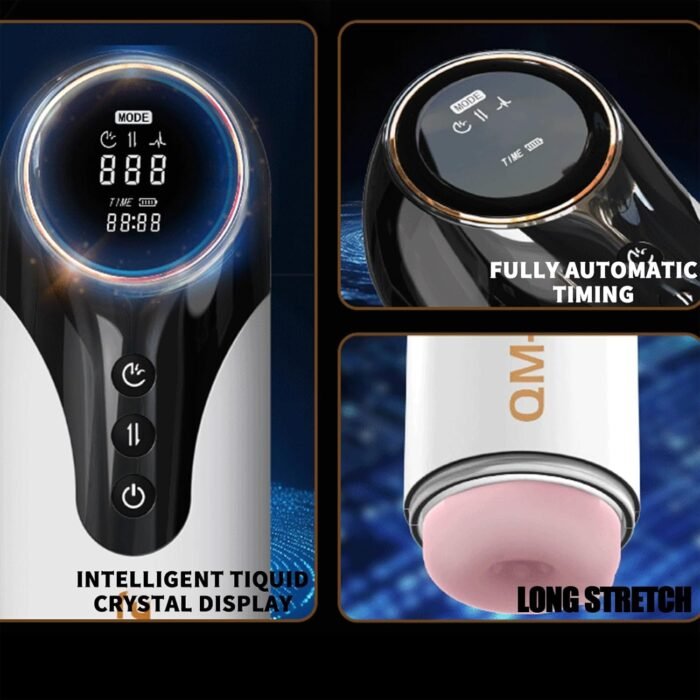 Male Masturbators Penis Pump Automatic Sucking Male Masturbators Sex Toy Men Men's Sex Toy Male Masturbators Cup Male Stroker Adult Sex Toys & Games Hands Free Masturbators - Image 5
