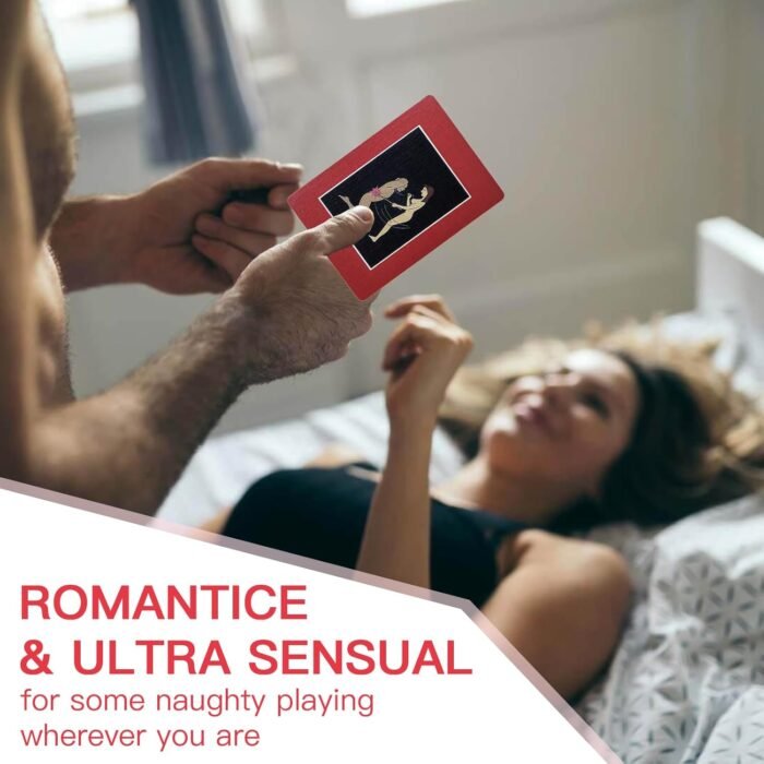 Sex Game for Adults Couples - Couples Card Game Date Night Ideas Fun Games for Couples Bedroom Games 50 Sex Positions Cards 2 Sex Dice Adults Couples Naughty Couples Gift for Him, Her - Image 6