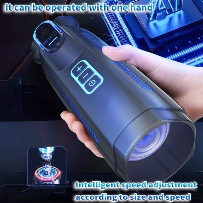 Male Sex Toy Automatic Male Masturbator Male Masterbators Hands Free Plump and Soft Men Penis Pump Adult Toy Male Masterbator Sex Toys Pocket Pussy Vibrating Masturbator Adult Sex Toy - Image 6