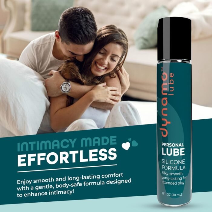 Dynamo Lube Silicone Based Formula 1.0oz - Silicone-Based Personal Lubricant, Lube for Men, Women, and Couples - Image 4