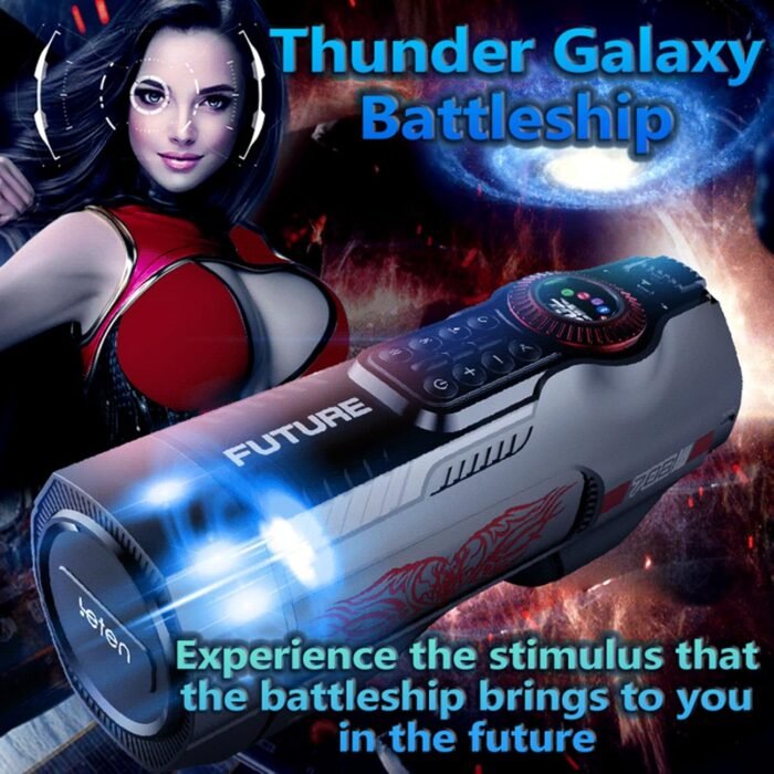 Male masturbator Automatic Sucking Male Masturbators Male Stroker Penis Pump Heating Sex Toys 10Pocket Pussy Sucking &10 Vibrating & 10Thrusting Automati Mens Toy （3D Realistic Textured） - Image 2