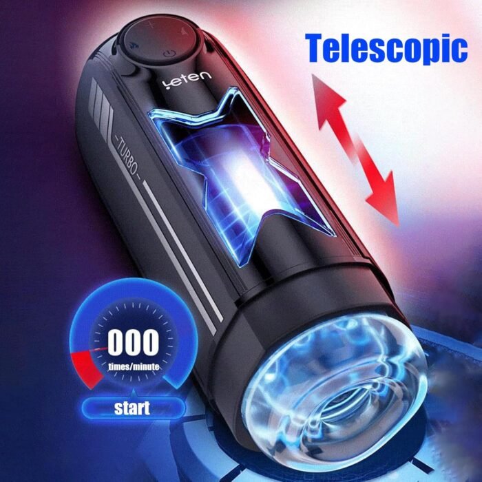Male Masterburbater Adult Male Sex Toys Sex Toy for Men Male Masturbator Male masturbator Retractable Functions Male Sex Toys for Men-Pocket Pussy Penis Pump Vibrating Male Masturbator - Image 4