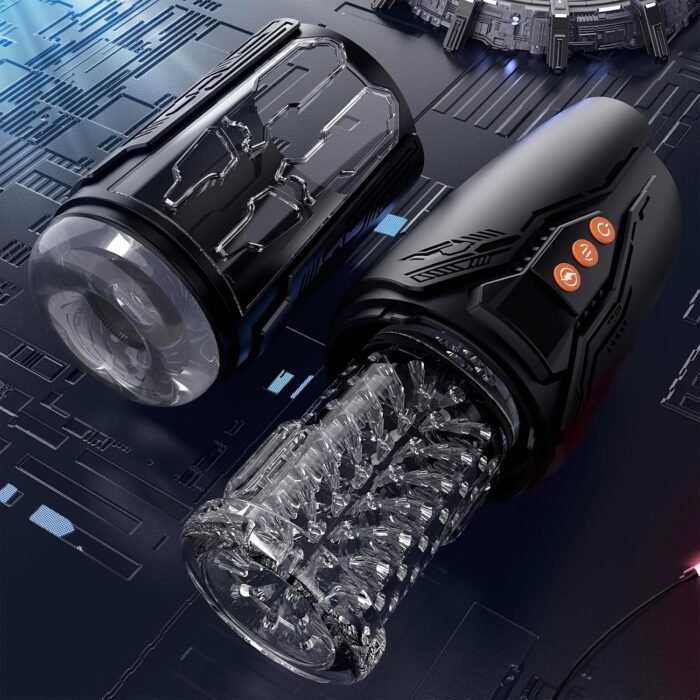 Male Masturbator Sex Toys for Men, Uoffile Adult Sex Toy with 7 Rotating & Thrusting & 10 Vibrating Modes, Dual Motors Pocket Pussy Mens Sex Toys with LCD Display, Male Stroker Adult Sex Toy & Games - Image 7