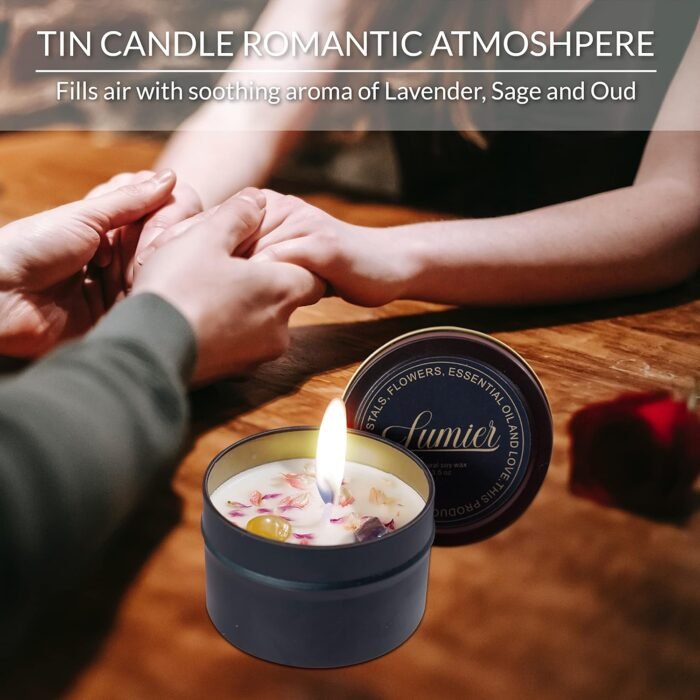 Relaxing Massage Oil and Aromatherapy Candle Set- Essential Oil Blend for Stress Relief and Relaxation - Perfect for Couples, self-Pampering Massage Therapy (Oil and Candle) - Image 5