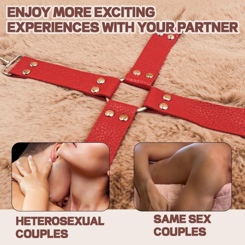 2025 Sex Furniture Set Sex Bondage Restraints Kit,Handcuffs Ankl Cuffs, Couples Sex Toys Bed Restraints Adult Sweater ZZ6