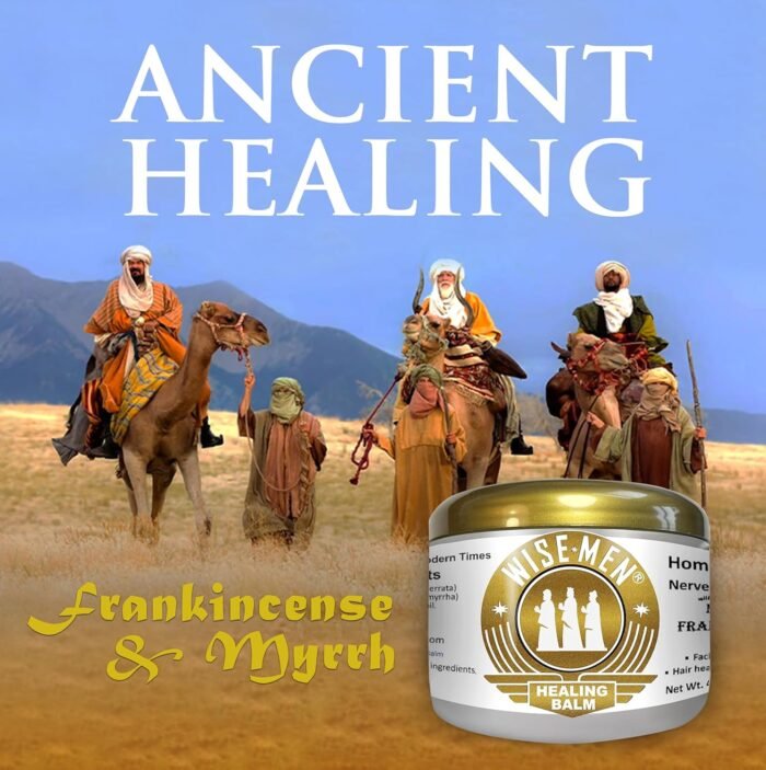 Wise Men Healing Balm with Myrrh and Frankincense Essential Oils for Neuropathy, Sciatica and Nerve Pain Massage and Skin Moisturizing - Image 5