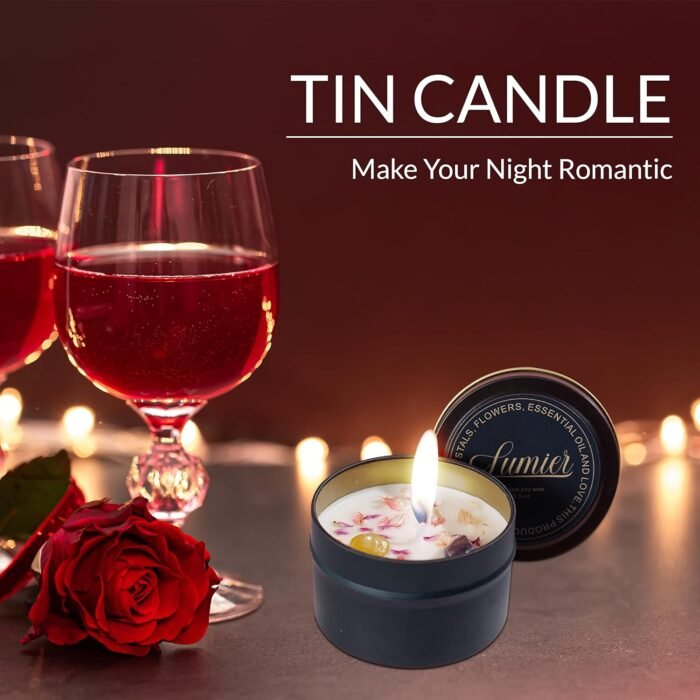 Relaxing Massage Oil and Aromatherapy Candle Set- Essential Oil Blend for Stress Relief and Relaxation - Perfect for Couples, self-Pampering Massage Therapy (Oil and Candle) - Image 6