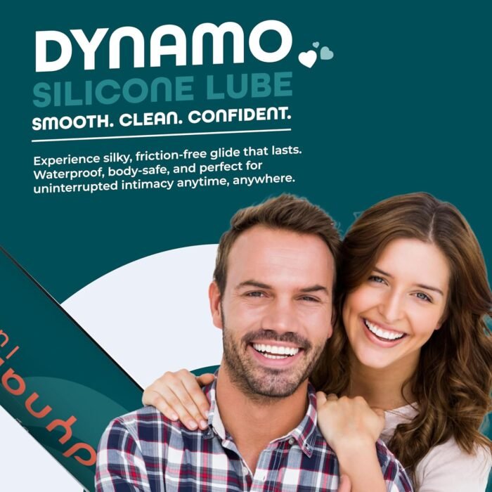 Dynamo Lube Silicone Based Formula 1.0oz - Silicone-Based Personal Lubricant, Lube for Men, Women, and Couples - Image 2