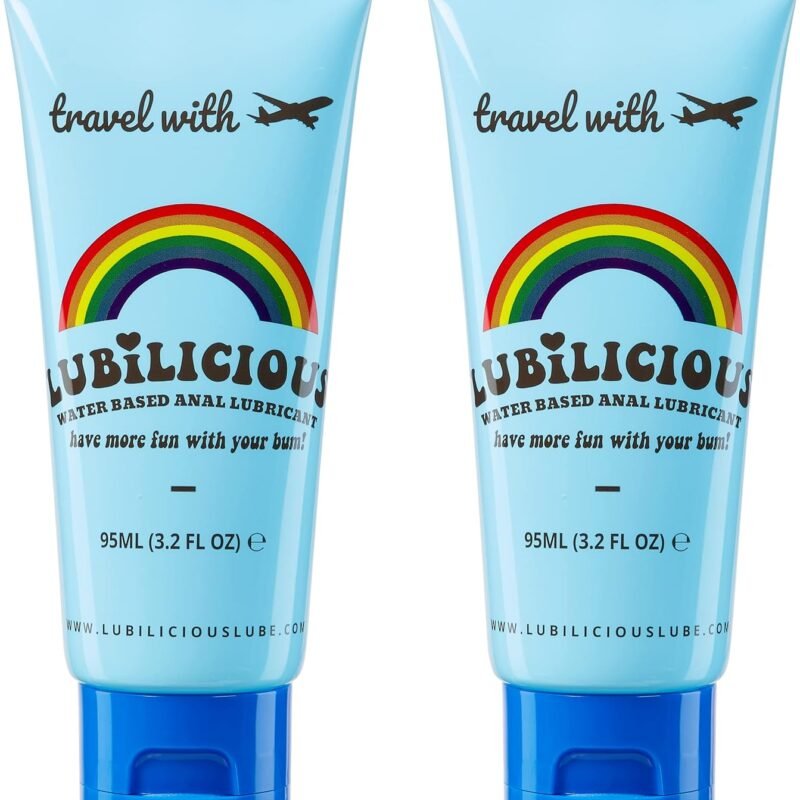 Lubilcious Anal Lube - Personal Lubrication for Couples - Sex Lube for Couples Pleasure - Anal Lubricant - Water Based Lubricant for Women Pleasure - Personal Lubrication for Her - 3.2 oz (2)