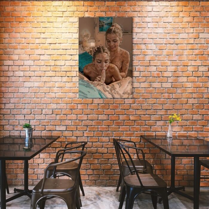Sexy Nude Couple Sex for Bedroom Erotic Poster Canvas Wall Art Posters For Room Aesthetic And Decor Pictures Poster For Living Room Bedroom Decor Unframed12x16inch - Image 3